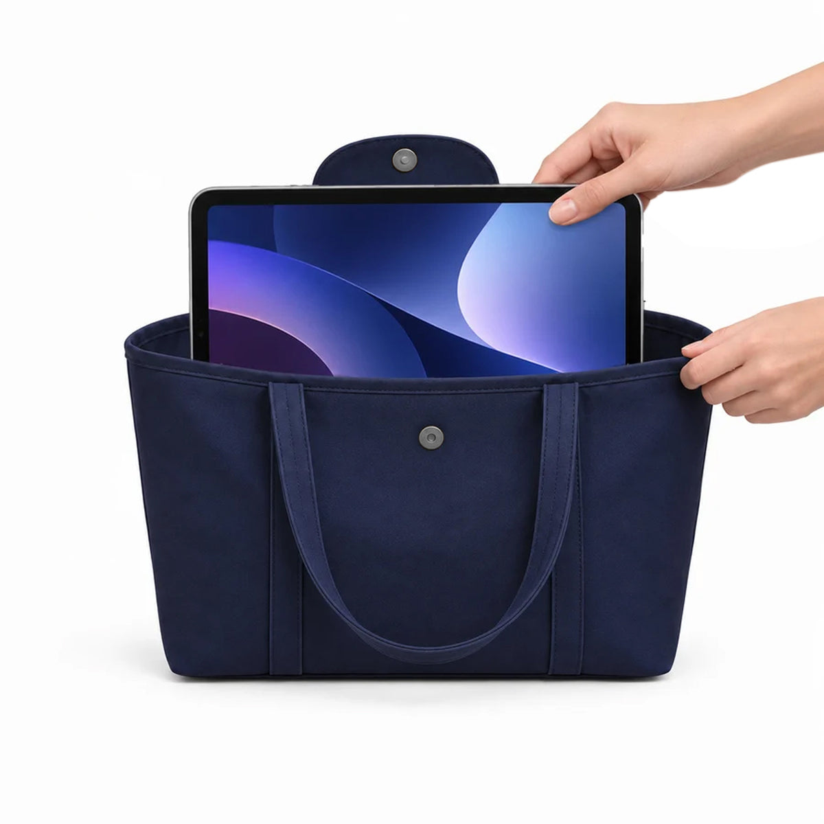 A more compact take on your go-to tote.